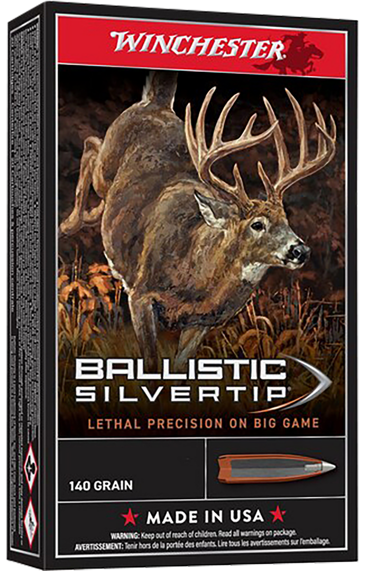 Winchester Ammo Ballistic Silvertip 6.5 PRC 140gr Bonded Rapid Expansion PHP - Box or Case