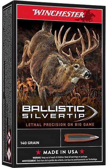 Winchester Ammo Ballistic Silvertip 6.5 PRC 140gr Bonded Rapid Expansion PHP - Box or Case