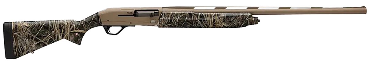 Winchester Guns SX4 Hybrid Hunter 12 Gauge 3" 4+1 28" Semi-Auto Shotgun - FDE Cerakote, Realtree Max-7