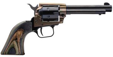 Heritage Mfg RR22CH4 Rough Rider 22 LR 4.75" 6-Shot SAO Revolver - Camo Laminate Grip