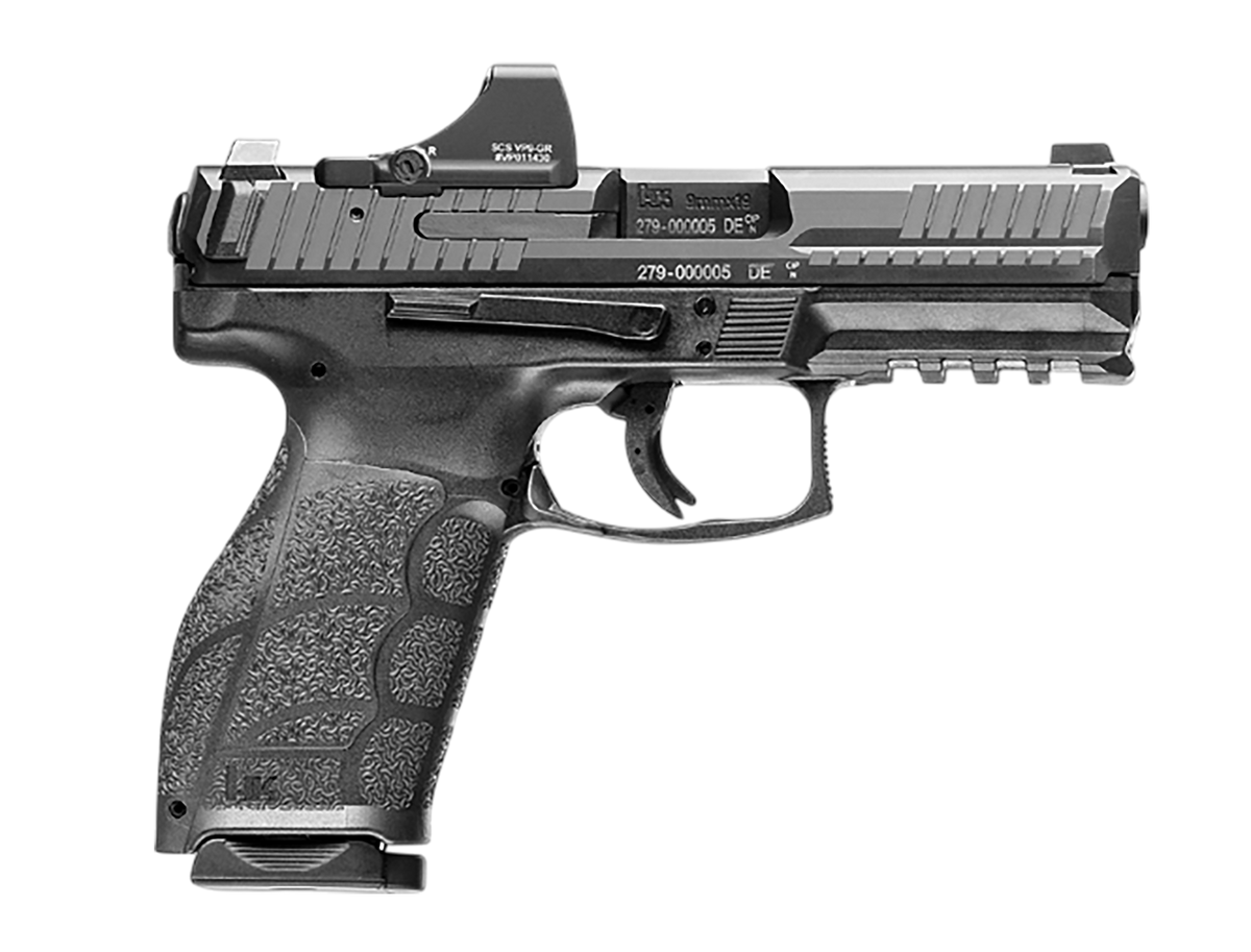 HK VP9A1 X 9mm 4.09" 10+1 Semi-Auto Pistol w/Holosun SCS