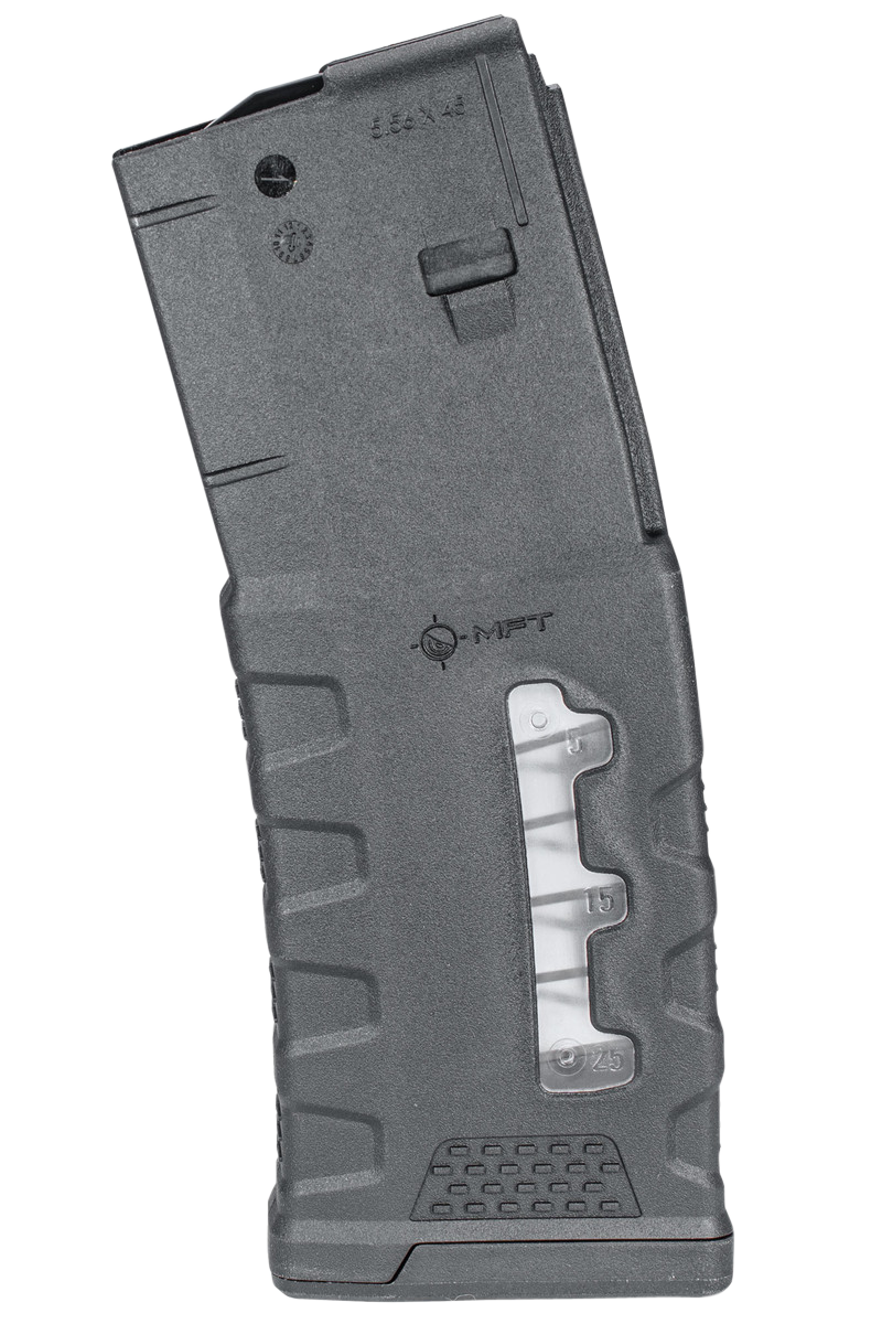 Mission First Tactical Extreme Duty 30rd 223 Rem/5.56x45mm AR-15/M4 Black Polymer Window Magazine