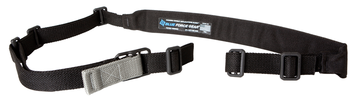 Blue Force Gear VCAS200OABK Vickers Sling 2" W Padded Black Cordura