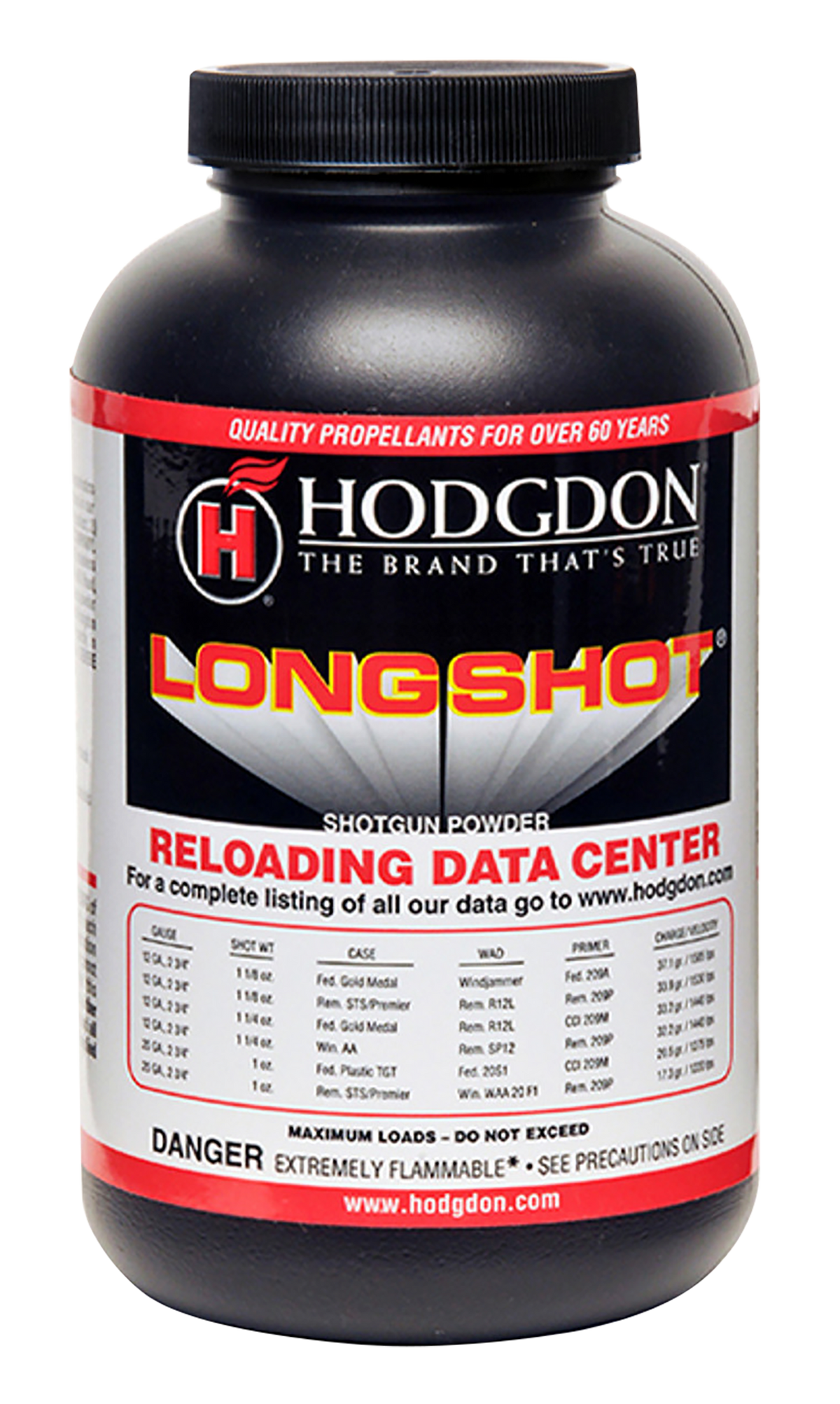 Hodgdon Longshot Spherical Smokeless Shotshell Powder 1 lb