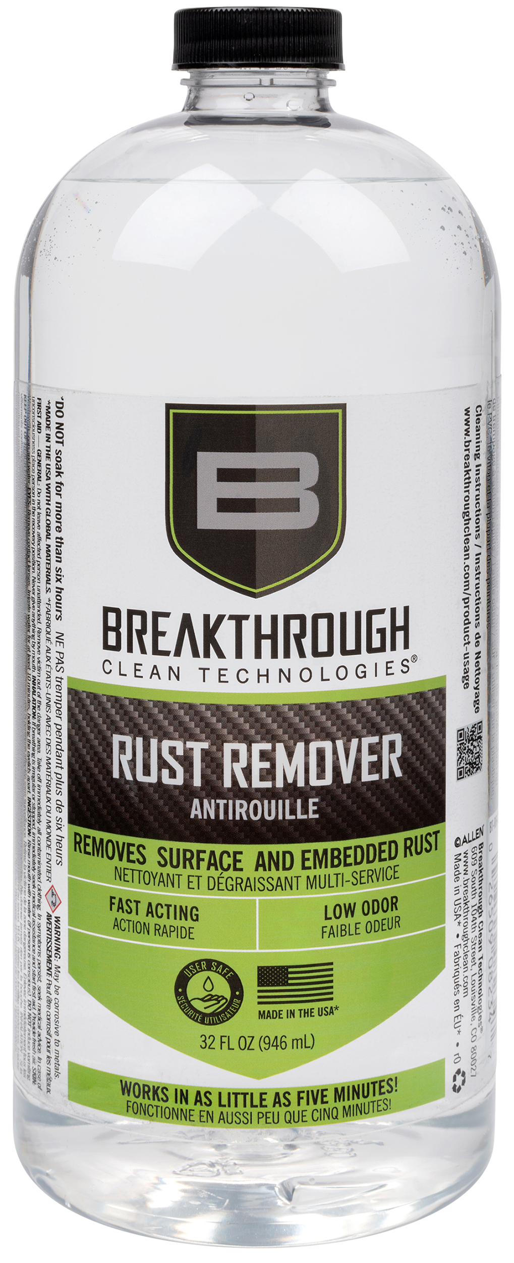 Breakthrough Clean Rust Remover 32 oz Can