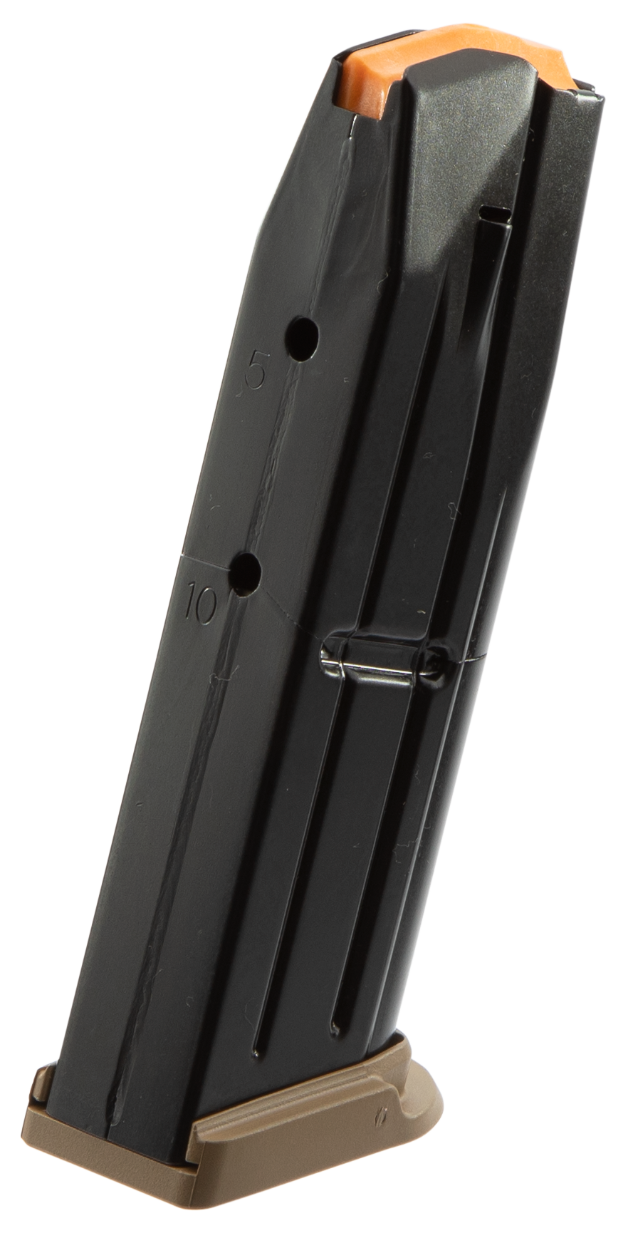 FN 509 9mm Luger 10-Rd Black/FDE Steel Pistol Magazine