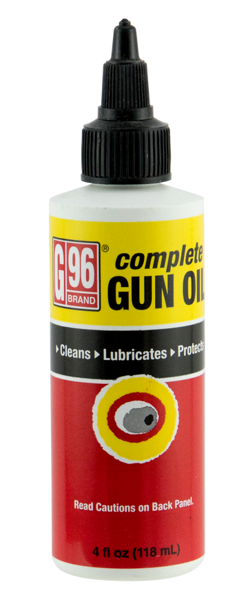 G96 1054 Gun Oil 4 oz Squeeze Bottle - Cleans, Lubricates & Protects