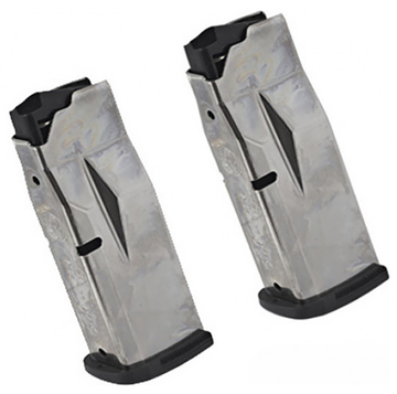Ruger Max-9 9mm Luger 10rd E-Nickel Steel Pistol Magazine Value Pack - 2 Pack