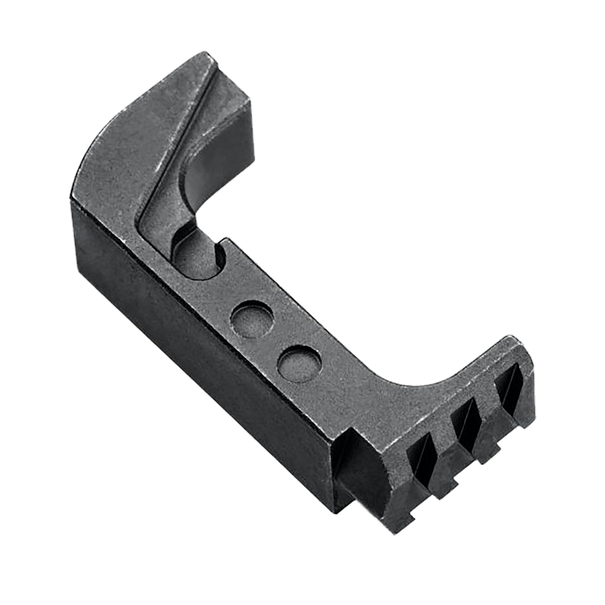 Tyrant CNC Extended Magazine Release for Glock 43X/48 - Black Aluminum/Steel