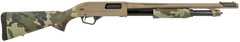 Winchester SXP Defender 12 Gauge 18" 5+1 Pump Shotgun - Woodland Camo FDE