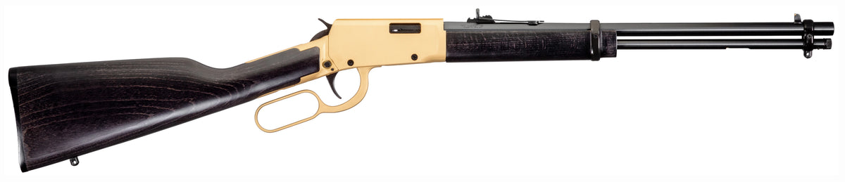 Rossi Rio Bravo 22 LR 18" 15+1 Lever Action Rifle - Gold Receiver