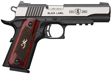 Browning 1911-380 Black Label Medallion Pro 380 ACP 4.25" 8+1 SAO Pistol