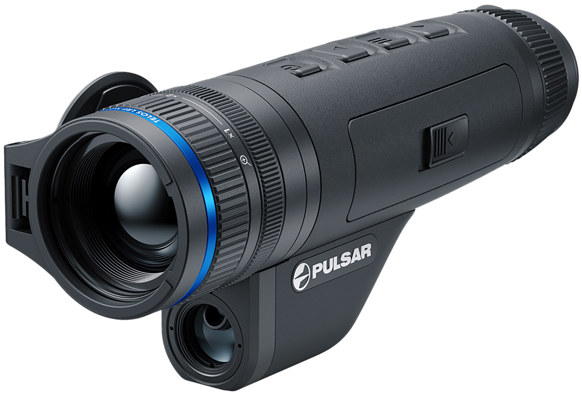 Pulsar Telos LRF XQ35 Thermal Monocular 3-12x 35mm 384x288 Black