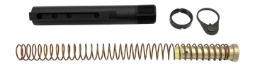 LBE Unlimited MILBUFKT-4POS AR-15/M4 Mil-Spec 4-Position Buffer Tube Kit Black