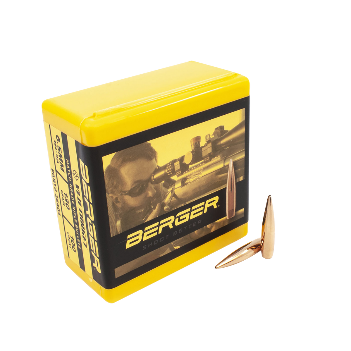 Berger Bullets VLD Target Long Range 6.5 Creedmoor 130gr 100/Box