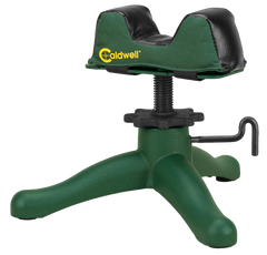 Caldwell Rock Jr. Front Shooting Rest - Cast Iron Base with Medium Varmint Filled Front Bag
