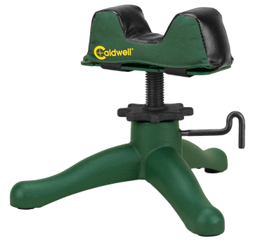 Caldwell Rock Jr. Front Shooting Rest - Cast Iron Base with Medium Varmint Filled Front Bag