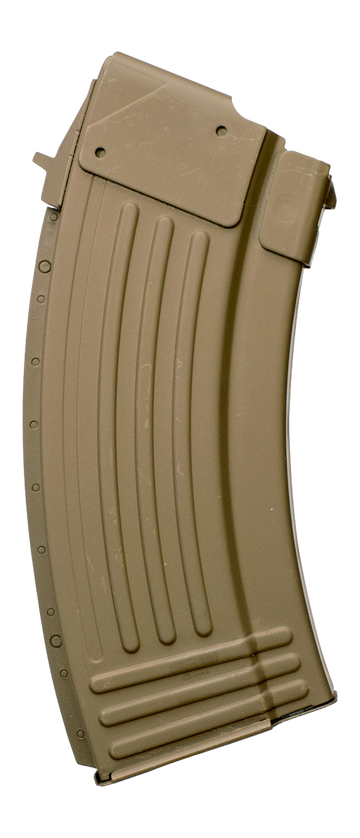 Global Ordnance AK-47 7.62x39mm 10/20rd Steel Magazine - Flat Dark Earth