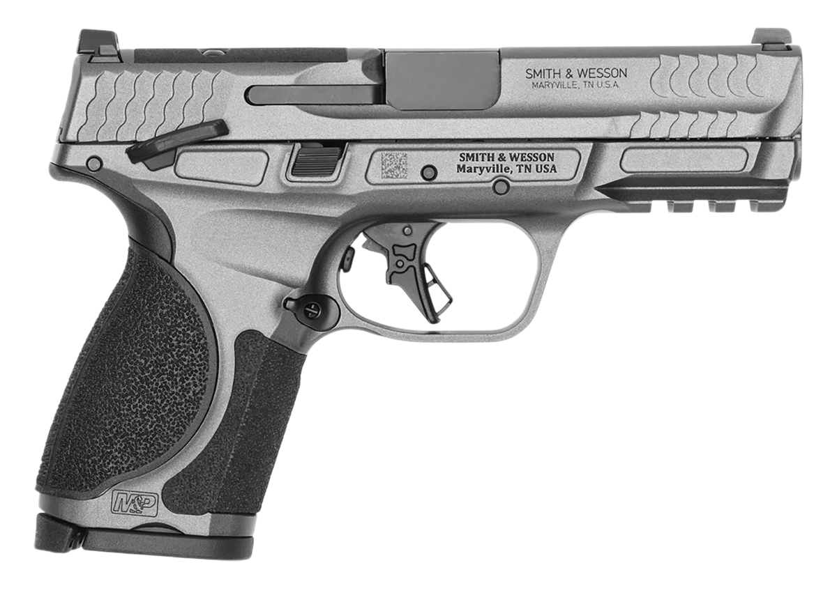 Smith & Wesson M&P 9 M2.0 Metal Compact 9mm 4" 10+1 Semi-Auto Pistol - Tungsten Gray - CA Compliant