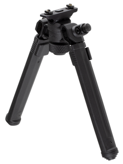 Magpul Industries Bipod M-LOK Attachment Aluminum Black 6.30-10.30" Vertical Adjustment