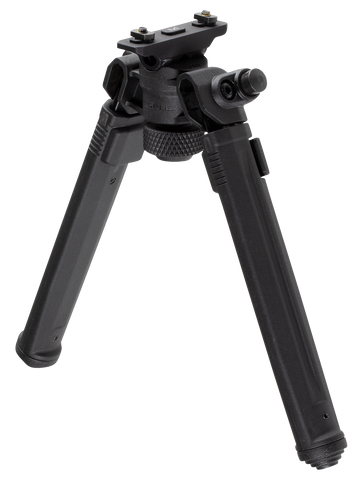 Magpul Industries Bipod M-LOK Attachment Aluminum Black 6.30-10.30" Vertical Adjustment