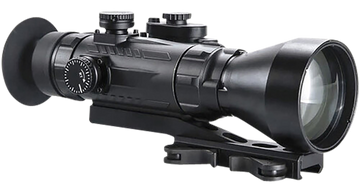 AGM Global Vision Wolverine Pro-4 3APW 4x 70mm Gen 3 Auto-Gated White Phosphor Night Vision Rifle Scope - Matte Black