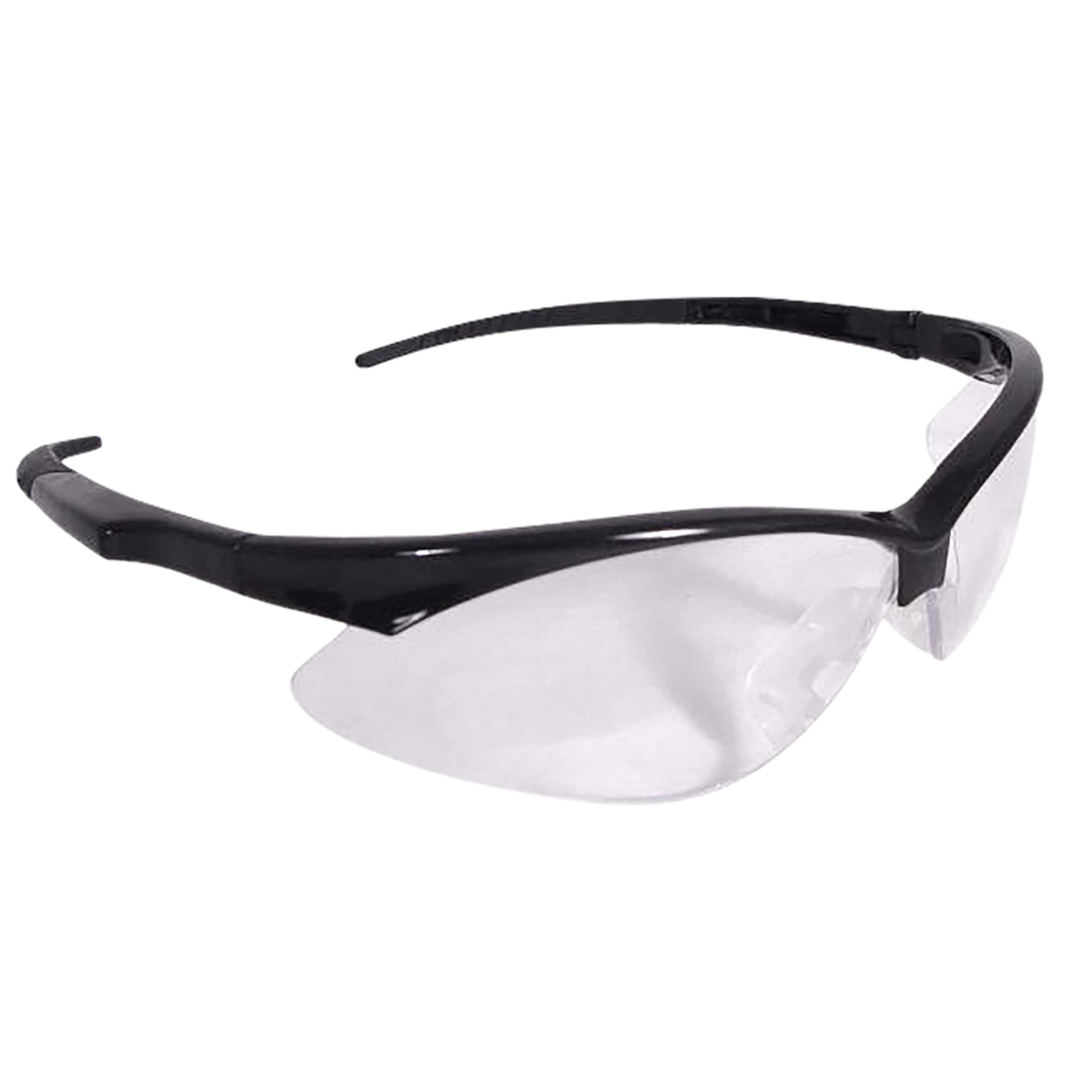 Radians Outback Shooting Glasses Clear Lens Anti-Fog Black Frame