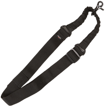 Tac Six 8910 Citadel Single Point Sling Black Webbing 42"-54" Bungee