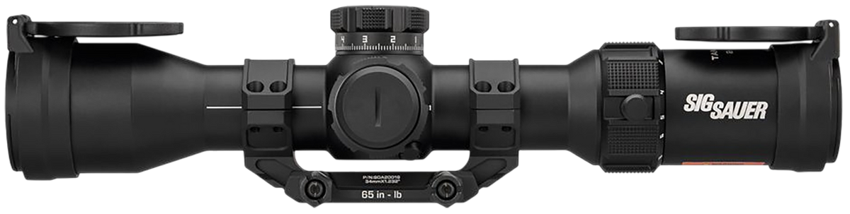 Sig Sauer Electro-Optics Tango-MSR 2-12x40mm 34mm Tube FFP Riflescope - Illuminated MRAD Milling 2.0 Reticle - Black