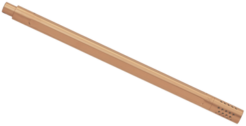True Precision TP/22 22 LR 16" Compensated Bull Barrel FDE 416R Stainless - Fits Ruger 10/22