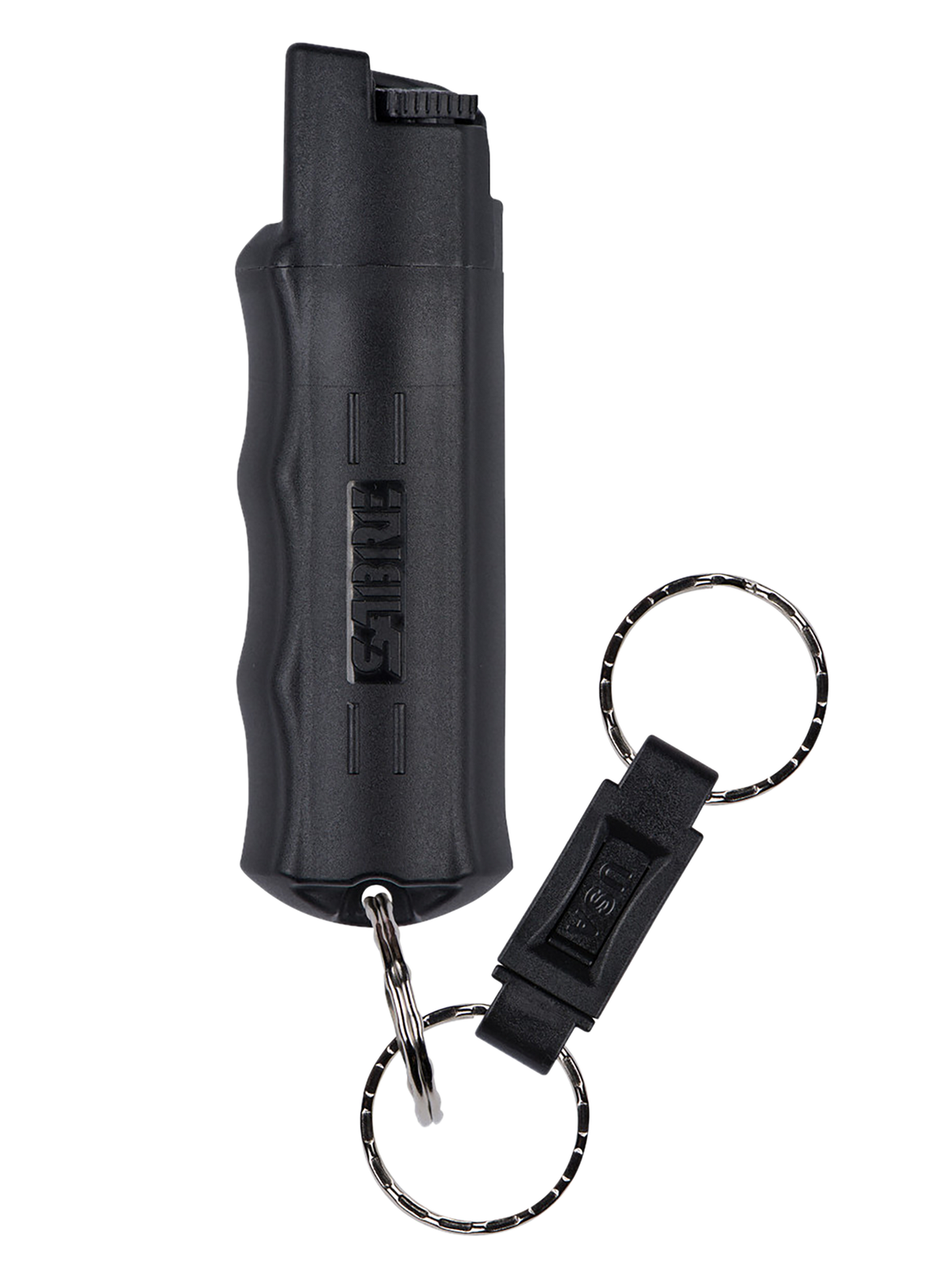 Sabre HC14BK Pepper Spray 3-in-1 Red Pepper/UV Dye/Tear Gas 25 Bursts .54 oz Black - Includes Case