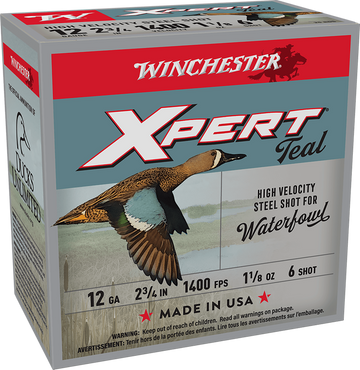 Winchester Ammo Super-X Xpert HV 12 Gauge 2.75" 1-1/8 oz #6 Shot 25 Rd - Box or Case