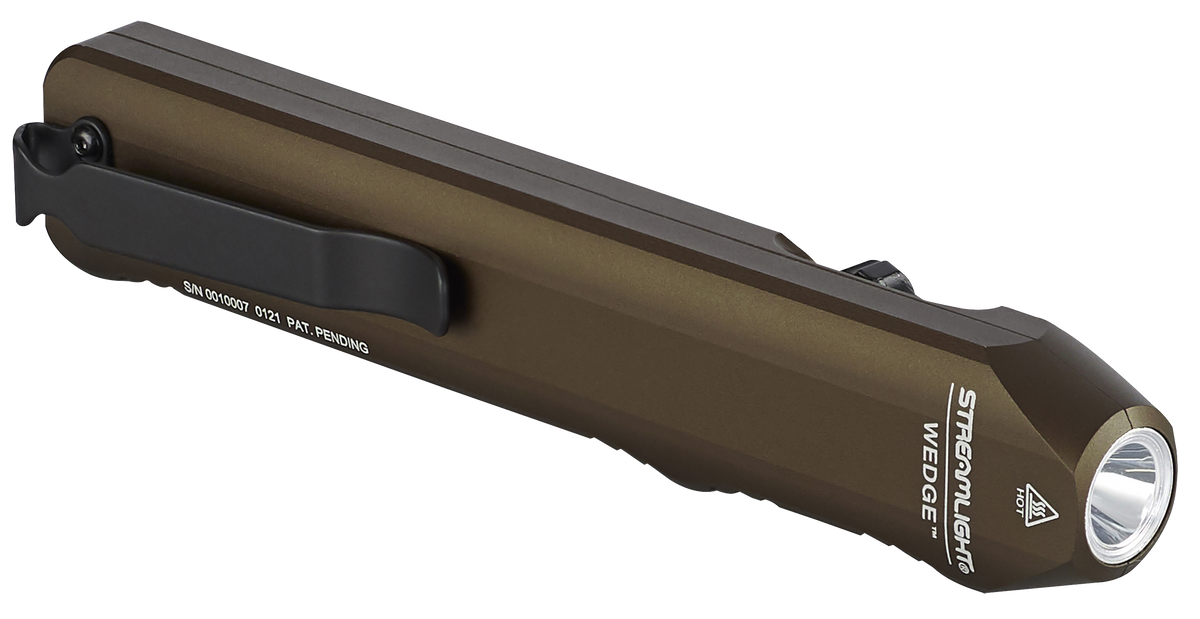 Streamlight Wedge EDC Flashlight 300/1,000 Lumens Coyote Tan Aluminum