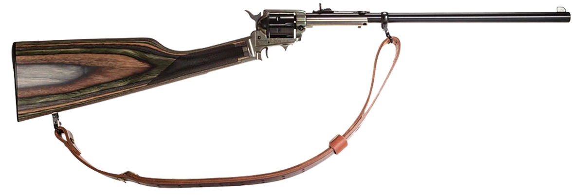 Heritage Mfg Rough Rider Rancher 22 LR 16.12" 6-Rd SAO Rifle - Camo Stock