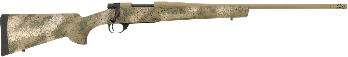 Howa 1500 Fence Line 308 Win 22" 4+1 Bolt-Action Rifle - Prairie Reaper Camo - Burnt Bronze Cerakote