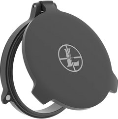 Leupold Alumina Flip-Back 52mm Objective Lens Cover Matte Black Aluminum - VX-5HD / VX-6 / VX-6HD