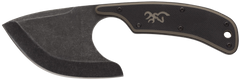 Browning Cutoff 2.50" Fixed Skinner Plain Edge 9Cr14MoV SS Black/Tan G10