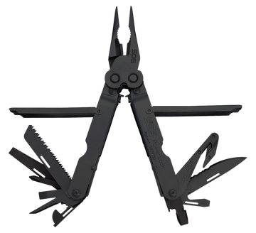S.O.G PowerLock EOD V-Cutter 420 Stainless Steel Black Oxide 7" 18-Tool Multi-Tool w/Nylon Sheath