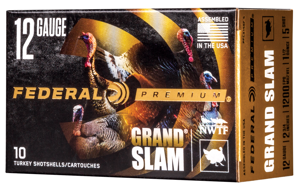Federal Premium Grand Slam 12 Gauge 2.75" 1-1/2 oz #5 Shot - Box or Case