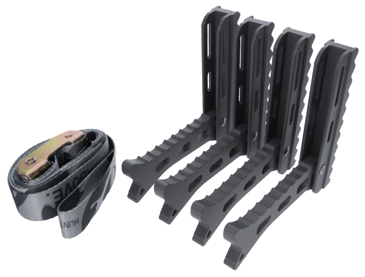 Hawk Helium Steps 20" 4-Pack with Strap Black Aluminum Climbing Sticks