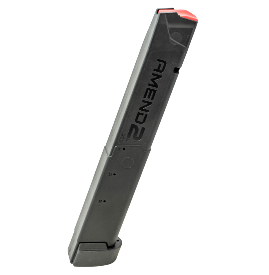 Amend2 A2-Stick 9mm Luger Sig P320 32-Round Pistol Magazine - Black