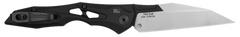 Kershaw Launch 13 Automatic 3.5" Folding Wharncliffe Plain Black Cerakote CPM-154 Blade Black Anodized Aluminum Handle