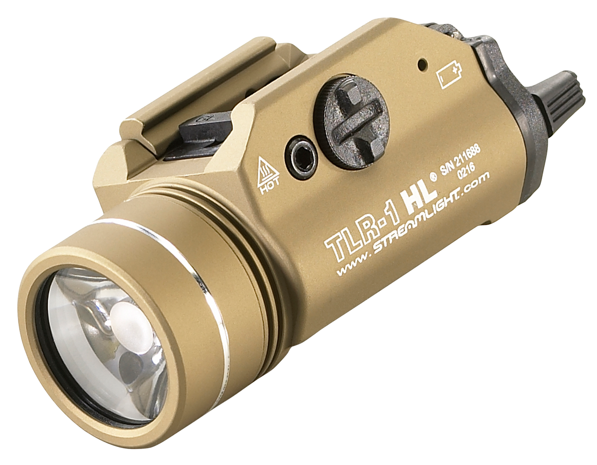 Streamlight 69266 TLR-1 HL 1,000 Lumen C4 LED Weapon Light - Flat Dark Earth