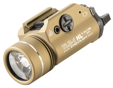 Streamlight 69266 TLR-1 HL 1,000 Lumen C4 LED Weapon Light - Flat Dark Earth