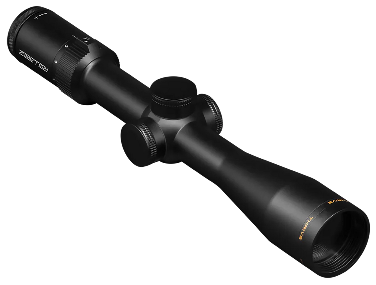 Zero Tech Optics Thrive 3-12x44mm 30mm Tube Zeroplex Reticle Black Rifle Scope