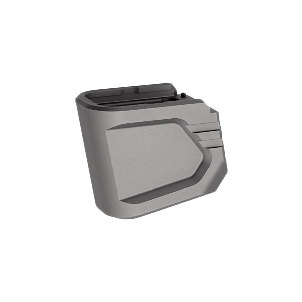 Tyrant CNC TDG48MAGEXG Magazine Extension Fits Glock 43X/48 +4 Rounds Gray