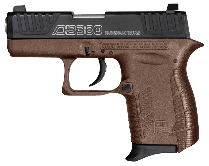 Diamondback DB380 Gen4 380 ACP 2.8" 6+1 DAO Pistol - Midnight Bronze