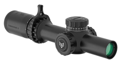 Swampfox Optics Tomahawk II 1-4x24mm 30mm Tube SFP BDC Green Reticle Riflescope