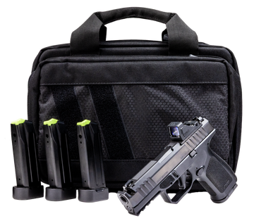 Rost Martin RM1C 9mm Luger 4" 10+1 Striker-Fired Pistol - Compensated - CA Compliant - Black