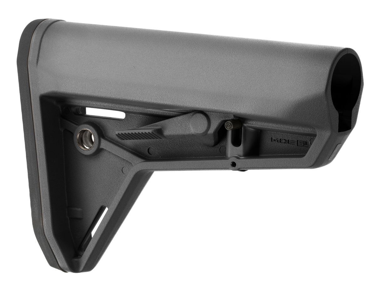 Magpul Industries MOE SL Mil-Spec Carbine Stock Stealth Gray Synthetic for AR-15, M16, M4 - Tube Not Included
